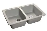 Кухонная мойка GranFest STANDART S-780K серый
