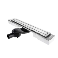 Желоб BERGES водосток TOP Stark 700 хром глянец S-сифон D50 H60 боковой