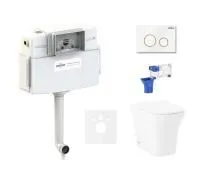 Комплект инсталляции и унитаза 5 в 1 Lavinia Boho Relfix Bristol 87551064