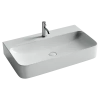 Умывальник Ceramicanova AURA с 1 отверстием для смесителя, без перелива 800x470x135мм