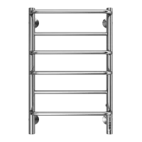 Полотенцесушитель электрический TERMINUS Евромикс П6 400х650 электро