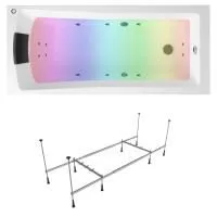 Гидромассажный комплект с хромотерапией 5 в 1 Lavinia Boho One 36067H0C