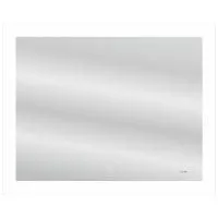 Зеркало Cersanit LED 030 design 100x80 с подсветкой с антизапотеванием прямоугольное Ecom, KN-LU-LED030*100-d-Os