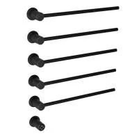 Полотенцесушитель электрический встраиваемый WONZON & WOGHAND, Черный матовый (WW-A355-MB)