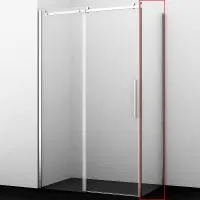 Душевая стенка WasserKRAFT Dinkel 58R07-RP90 / Alme 15R07-RP90 90 58R07-RP90/15R07-RP90