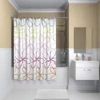 Штора для ванной комнаты 200х180 IDDIS Basic B18P218i11
