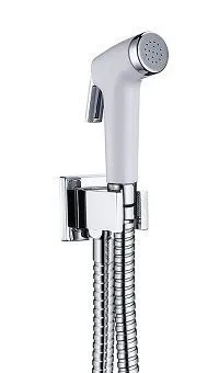 Смеситель встроенный с гигиеническим душем Timo Helmi 4089/00-16SM хром-белый