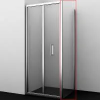 Душевая стенка WasserKRAFT Weser 90 78F03-RP90