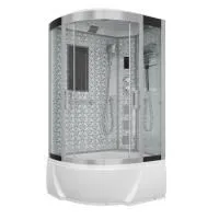 Душевая кабина Niagara Luxe NG-7712WR 80x120х215, высокий поддон, стенки белые