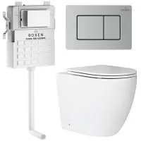 Комплект 5 в 1 RoxenBath Attach 968412 (состоит из: 710215, Steel 420280S; 650185-01)