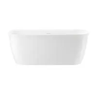 Акриловая ванна в наборе 3 в 1: отдельностоящая ванна, ножки, экран Wellsee Brillant iCon 236001000
