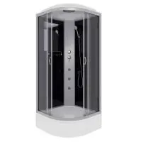 Душевая кабина Niagara Classic NG-3501-14G 90х90х215, средний поддон 26 см, гидромассаж, стекло тонированное