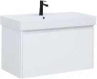 Тумба под раковину Aquanet Nova Lite 90 белый (1 ящик)