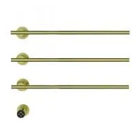 Полотенцесушитель электрический встраиваемый WONZON & WOGHAND, Брашированное золото (WW-A363-BG)