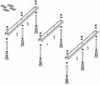 Ножки для поддона Riho Basel 424 POOTSET68