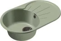 Кухонная мойка GranFest RONDO R-750L салатовый