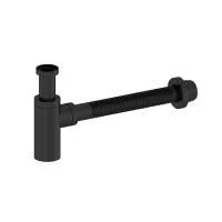 Сифон для раковины WONZON & WOGHAND, Черный матовый (WW-88SS101-MB)