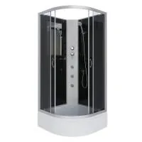 Душевая кабина Niagara Classic NG-3502-14BKG 100х100х200, средний поддон 26 см, стекло тонированное