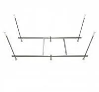 Каркас для ванн Aquatek Eco-friendly Мия 130x70 KAR-0000054 хром, шпильки