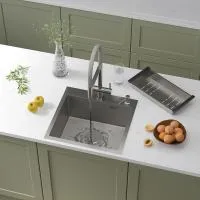 Кухонная мойка Roxen Snake 50 (текстурное покрытие)