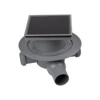 Точечный трап Pestan Confluo Standard 15х15 Black Glass 3 13000091