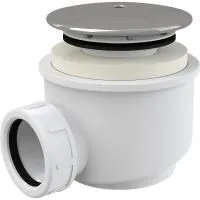 Сифон для душевого поддона Alcaplast хромированный, A47CR-60