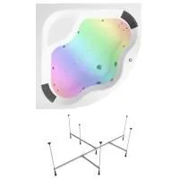 Гидро-аэромассажный комплект с хромотерапией 6 в 1 Lavinia Boho Aveo 36183HAC