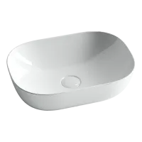 Умывальник Ceramicanova чаша накладная прямоугольная Element 455x325x135мм