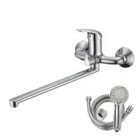 Смеситель для ванны WesnaArt LUCH LUC15-320, хром