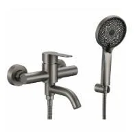 Смеситель для ванны Fmark FS8206Q, гранит