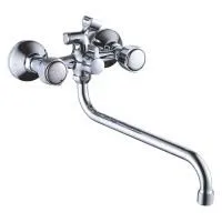 Смеситель для ванны Cron CN2209-2, хром