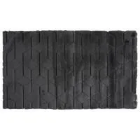 Коврик для ванной 1-ый Fixsen DIAMONT, FX-9050V, графит, 70х120 см