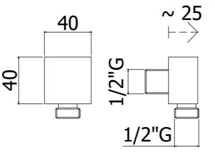 Водорозетка Paffoni Level ZACC238NO черный матовый