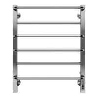 Полотенцесушитель электрический TERMINUS Евромикс квадро П6 500х650 электро