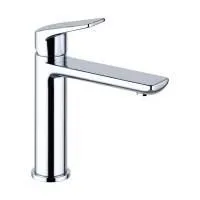 Смеситель для раковины (умывальника) Wellsee ICON! for life 182301000, латунный, однорычажный, высота/длина излива 112/130 мм (цвет хром)