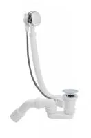 Полуавтоматический сливы-перелив для ванны Grocenberg GB240 Хром