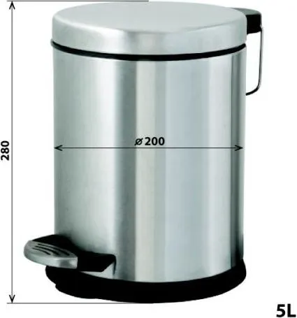 Ведро для мусора Bemeta Hotel 104315052 (5 литров)