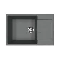 Кухонная мойка Ulgran U-602-343, антрацит