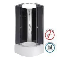 Душ.каб. Niagara Eco E80/40/TN/BK (800х800х1950) 4 места