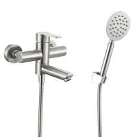 Смеситель для ванны FASHUN A53001, сатин