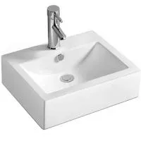 Раковина керамическая (накладная)  SantiLine SL-1005