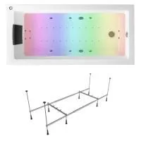 Гидро-аэромассажный комплект с хромотерапией 6 в 1 Lavinia Boho Element 36272HAC