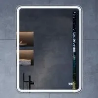 Зеркало Vincea LED VLM-3MA600-2 600х800 c сенсорным выключателем и диммером, антизапотевание