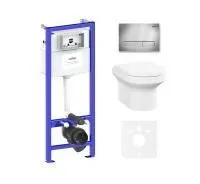 Комплект инсталляции и унитаза 6 в 1 Lavinia Boho Grance Hill Rimless 87561002