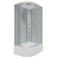 Душевая кабина Niagara Classic NG-2310-14RG 120х80х215, высокий поддон 40 см, стекло матовое