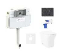 Комплект инсталляции и унитаза 5 в 1 Lavinia Boho Relfix Bristol 87551065