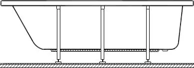 Ножки для акриловой ванны VitrA Neon 59990584000