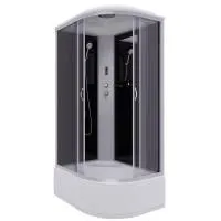 Душевая кабина Niagara Classic NG-2510-14LP 120х80х215, высокий поддон 40 см, стекло тонированное