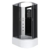 Душевая кабина Niagara Classic NG-2510-14LBKG 120х80х200, высокий поддон 40 см, стекло тонированное