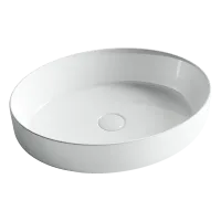 Умывальник Ceramicanova чаша накладная овальная Element 550x400x140мм